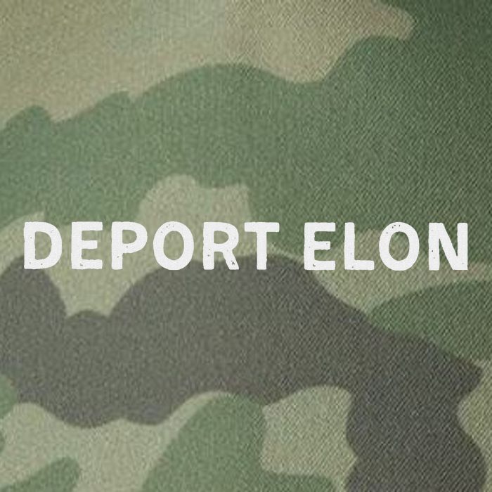 Anti Elon Deport Elon Fck Elon Legacy Tie Dye Trucker Hat
