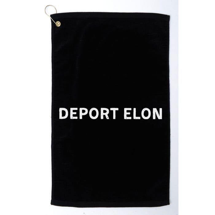 Anti Elon Deport Elon Fck Elon Golf Towel