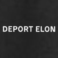 Anti Elon Deport Elon Fck Elon Golf Towel
