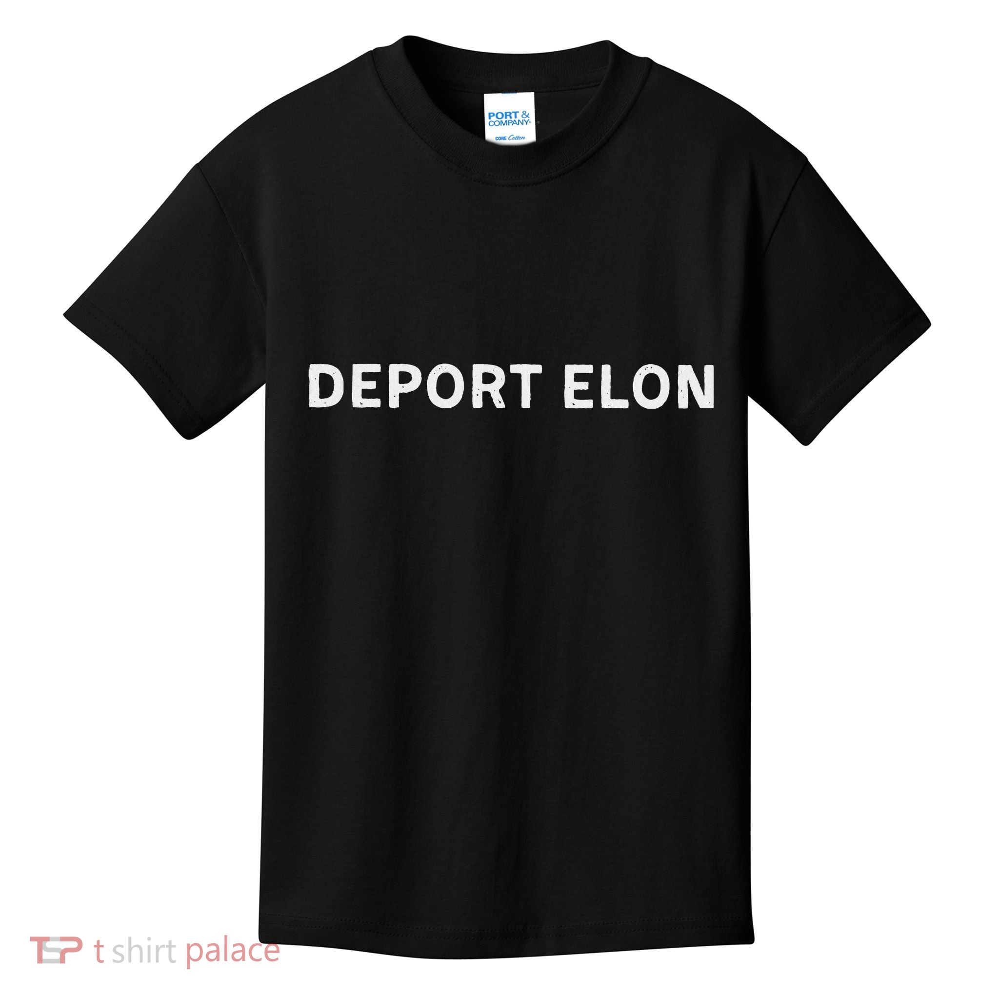 Anti Elon Deport Elon Fck Elon Kids T-Shirt