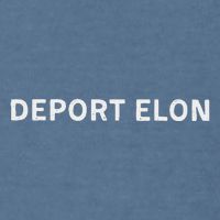 Anti Elon Deport Elon Fck Elon Garment-Dyed Sweatshirt