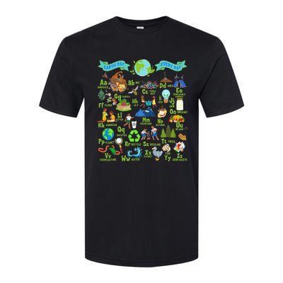 Alphabet Earth Day Every Day ABCs Save Planet Teacher Softstyle CVC T-Shirt