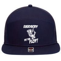 ASDF EVERYBODY DO THE FLOP(2) 7 Panel Mesh Trucker Snapback Hat