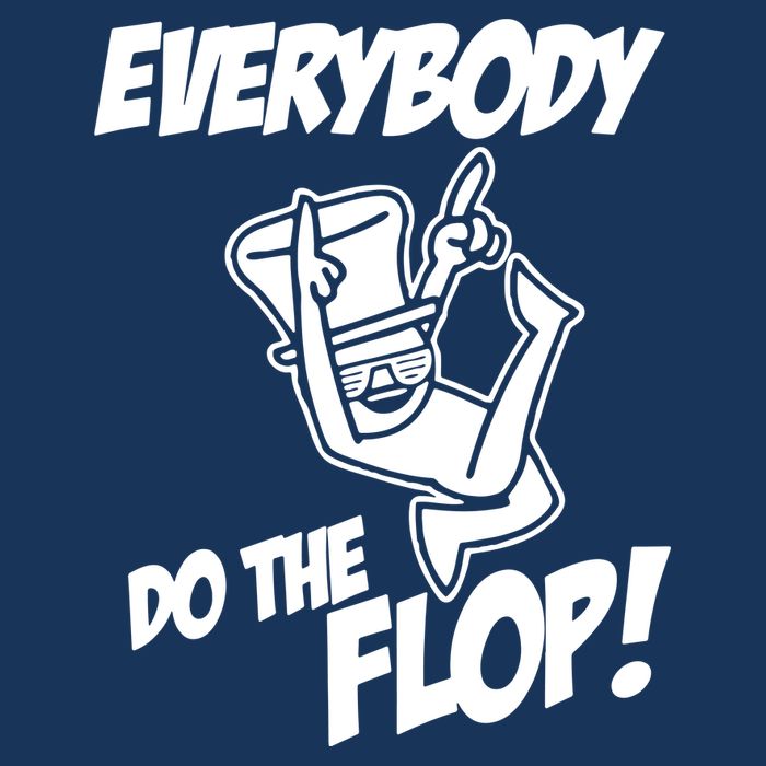 ASDF EVERYBODY DO THE FLOP(2) 7 Panel Mesh Trucker Snapback Hat