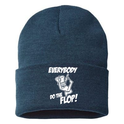 ASDF EVERYBODY DO THE FLOP(2) Sustainable Knit Beanie