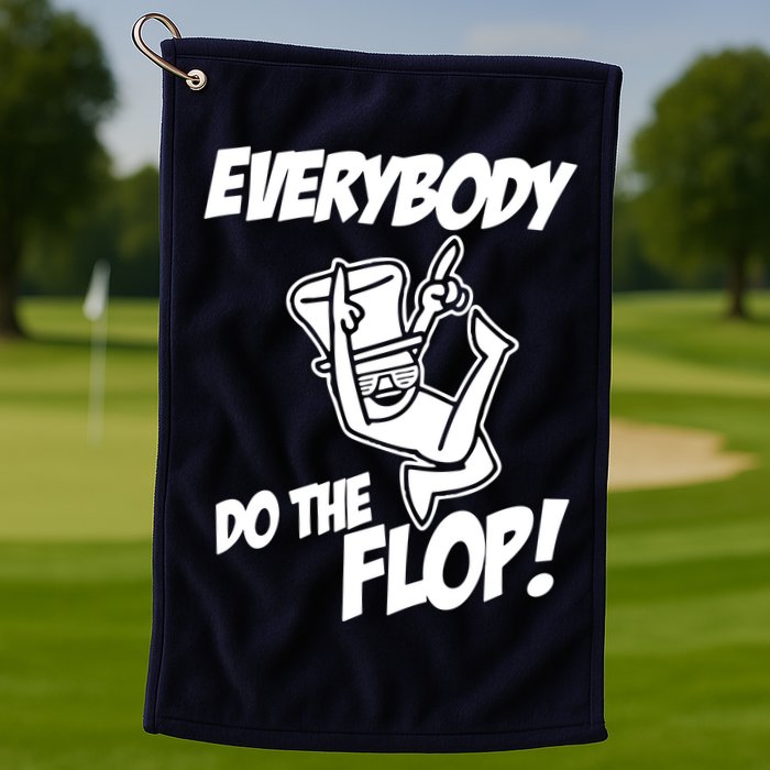 ASDF EVERYBODY DO THE FLOP(2) Golf Towel