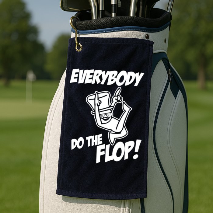 ASDF EVERYBODY DO THE FLOP(2) Golf Towel