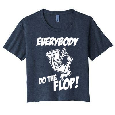 ASDF EVERYBODY DO THE FLOP(2) Crop Top