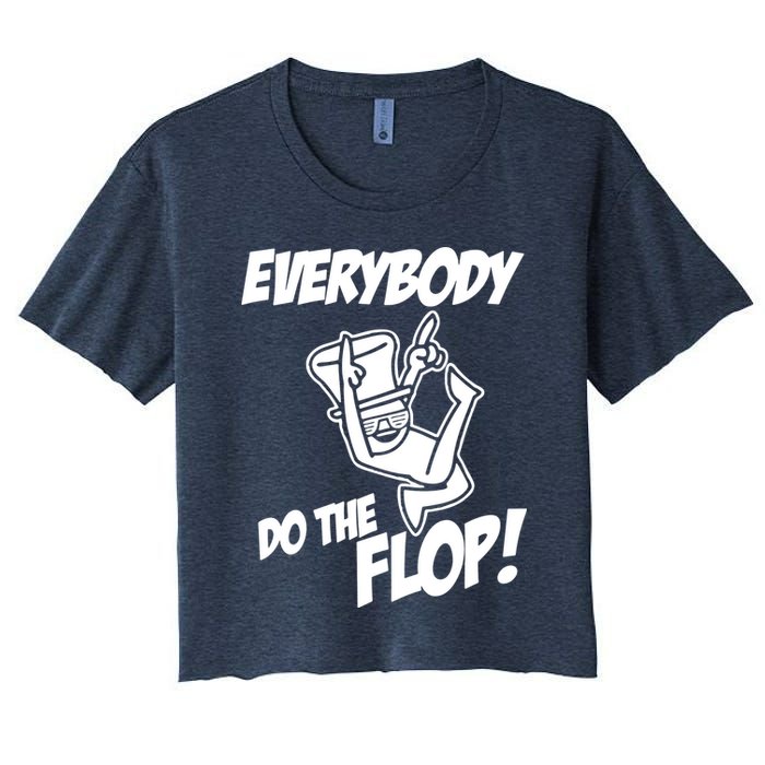 ASDF EVERYBODY DO THE FLOP(2) Crop Top