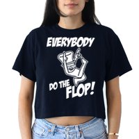ASDF EVERYBODY DO THE FLOP(2) Crop Top