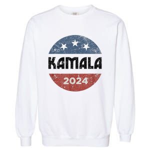 America Election Democrats Vote Harris 2024 President Garment-Dyed Sweatshirt