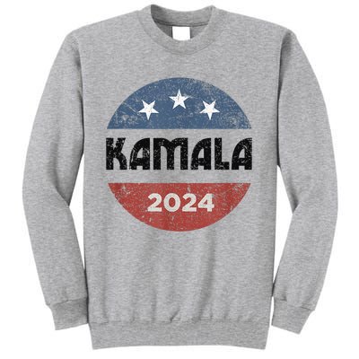 America Election Democrats Vote Harris 2024 President Tall Sweatshirt