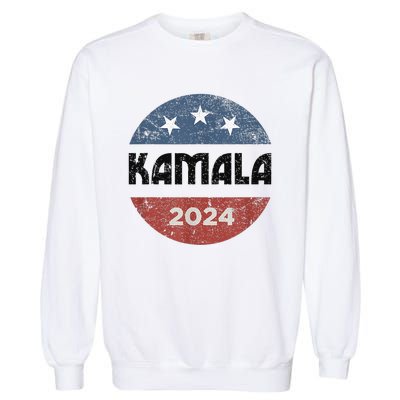 America Election Democrats Vote Harris 2024 President Garment-Dyed Sweatshirt