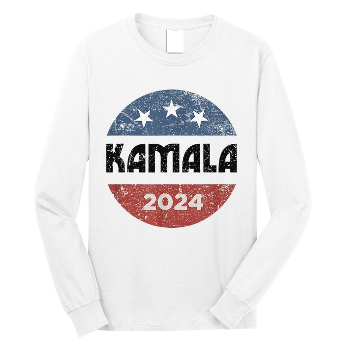 America Election Democrats Vote Harris 2024 President Long Sleeve Shirt