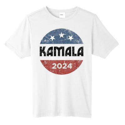 America Election Democrats Vote Harris 2024 President Tall Fusion ChromaSoft Performance T-Shirt