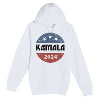 America Election Democrats Vote Harris 2024 President Premium Pullover Hoodie