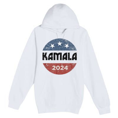 America Election Democrats Vote Harris 2024 President Premium Pullover Hoodie