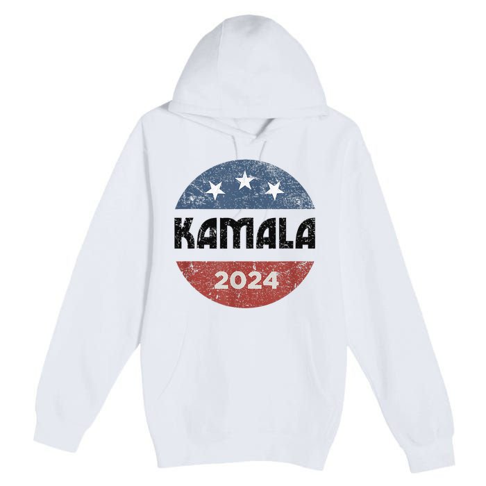 America Election Democrats Vote Harris 2024 President Premium Pullover Hoodie