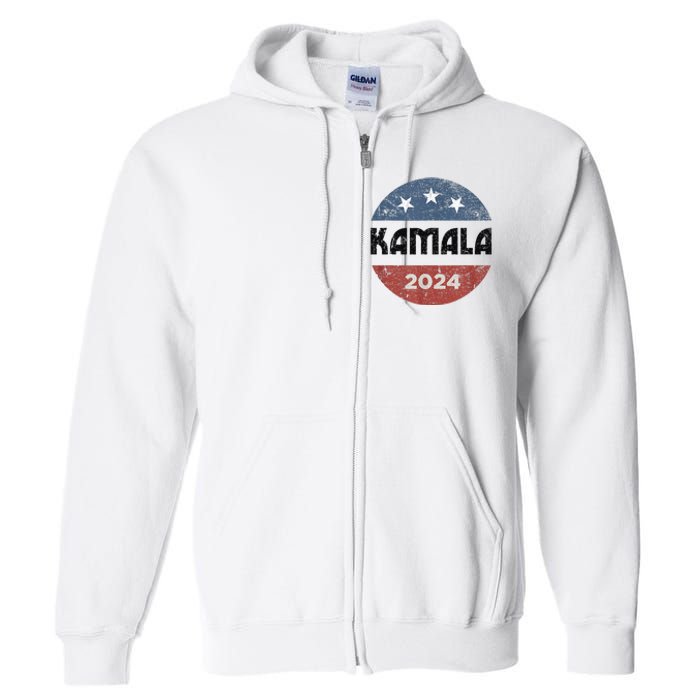 America Election Democrats Vote Harris 2024 President Full Zip Hoodie