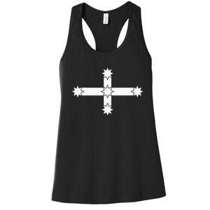 AUSTRALIAN EUREKA FLAG BATTLE OF THE EUREKA STOCKADE Women's Racerback Tank