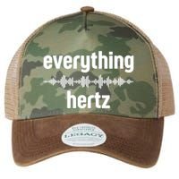 Audio Engineer Funny Sound Guy Studio Music Everything Hertz Legacy Tie Dye Trucker Hat