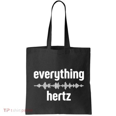 Audio Engineer Funny Sound Guy Studio Music Everything Hertz Bag