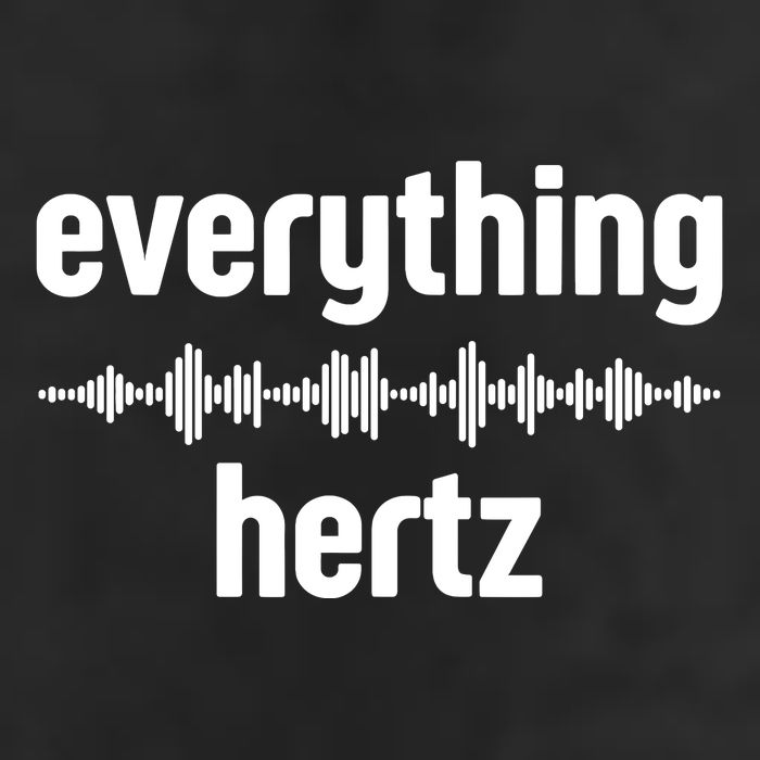 Audio Engineer Funny Sound Guy Studio Music Everything Hertz Golf Towel