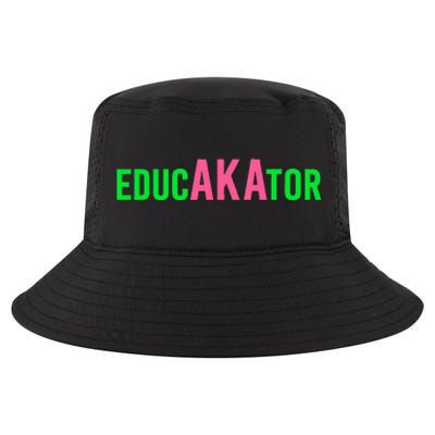 Aka Educator Funny Educators & Teacher Crew School Squad Cool Comfort Performance Bucket Hat