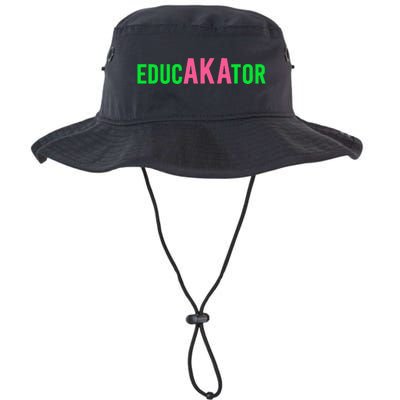 Aka Educator Funny Educators & Teacher Crew School Squad Legacy Cool Fit Booney Bucket Hat