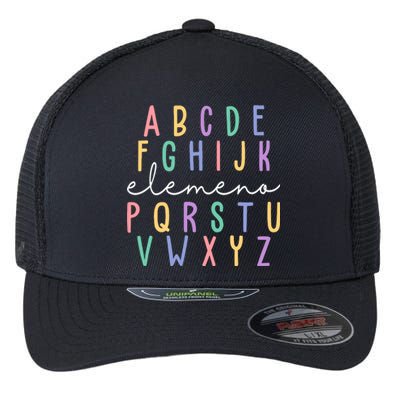 ABC ELEMENO Funny Alphabet Flexfit Unipanel Trucker Cap