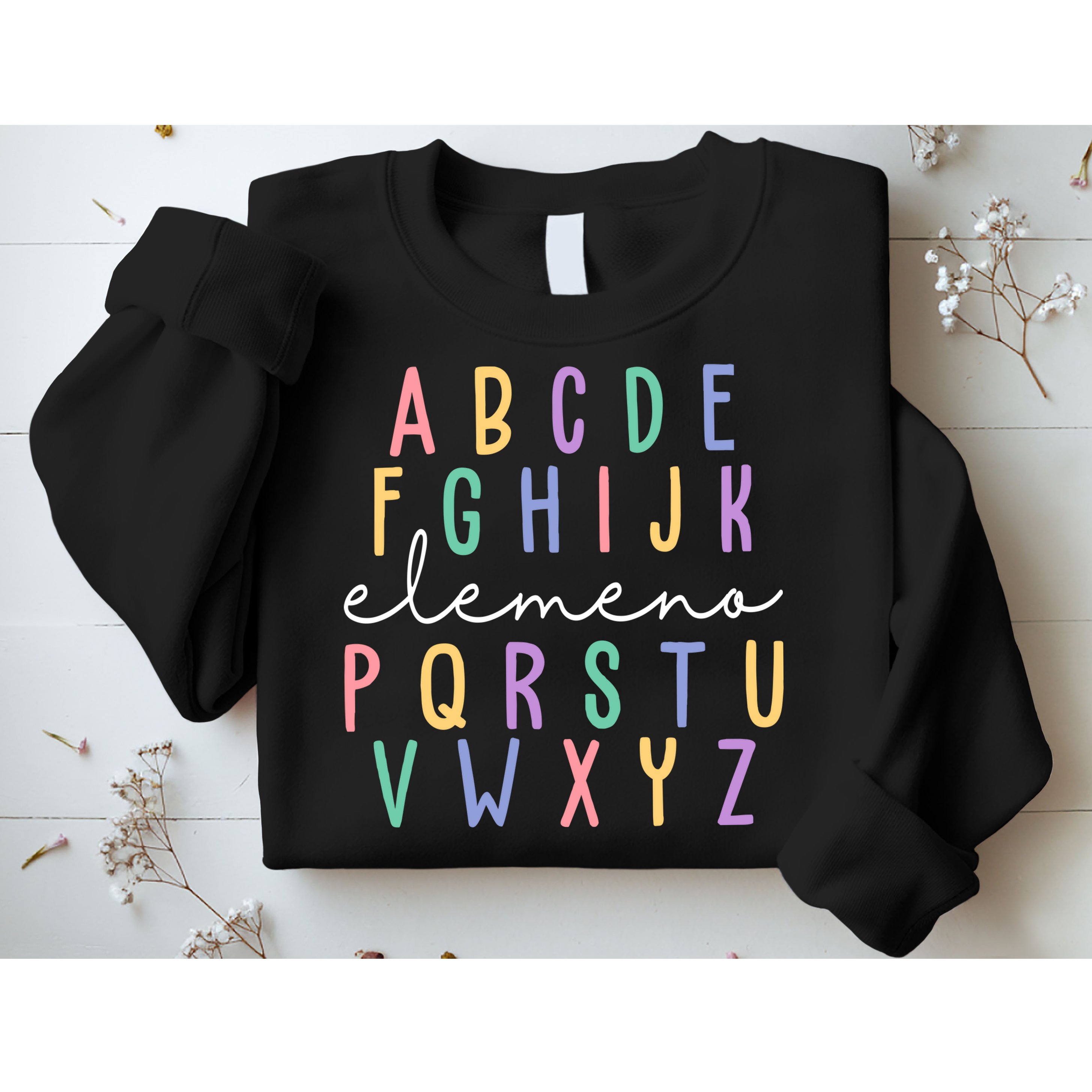 ABC ELEMENO Funny Alphabet Sweatshirt