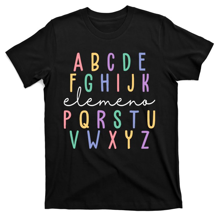 ABC ELEMENO Funny Alphabet T-Shirt