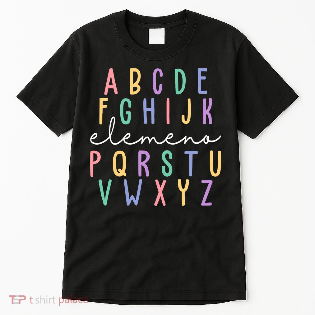 ABC ELEMENO Funny Alphabet Tall T-Shirt