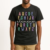 ABC ELEMENO Funny Alphabet Tall T-Shirt