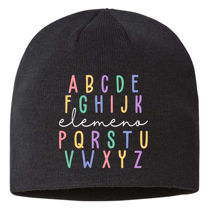 ABC ELEMENO Funny Alphabet Sustainable Beanie