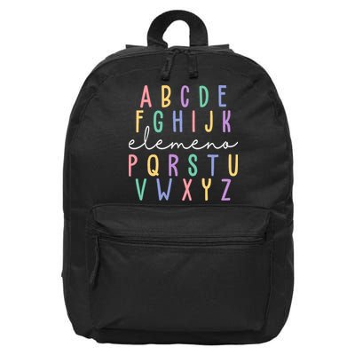 ABC ELEMENO Funny Alphabet 16 in Basic Backpack