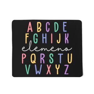 ABC ELEMENO Funny Alphabet Mousepad