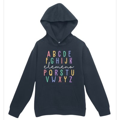 ABC ELEMENO Funny Alphabet Urban Pullover Hoodie