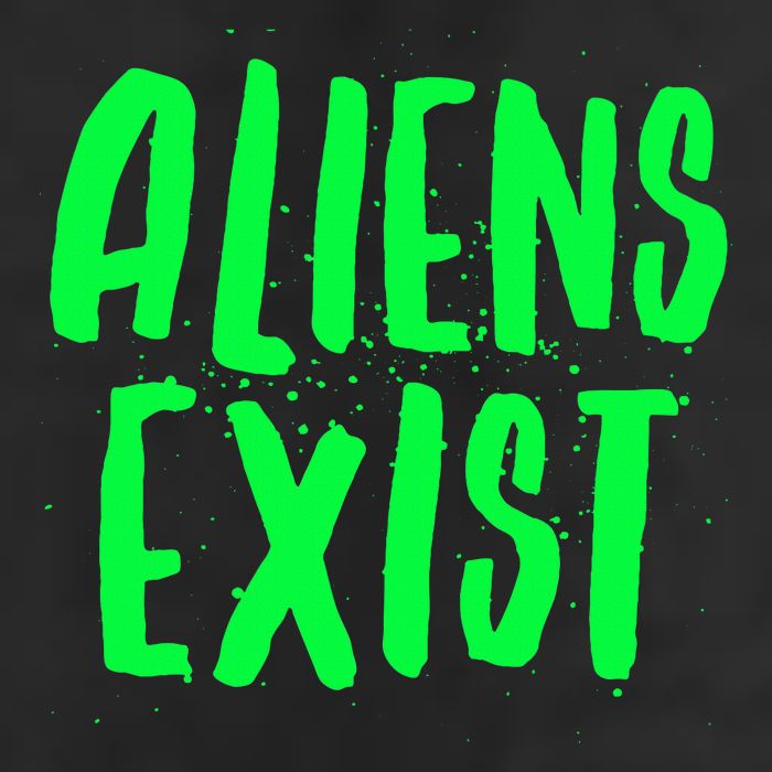 Aliens Exist Funny Alien Cool Comfort Performance Bucket Hat