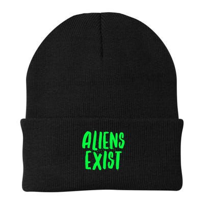 Aliens Exist Funny Alien Beanie