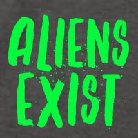 Aliens Exist Funny Alien Vector Backpack