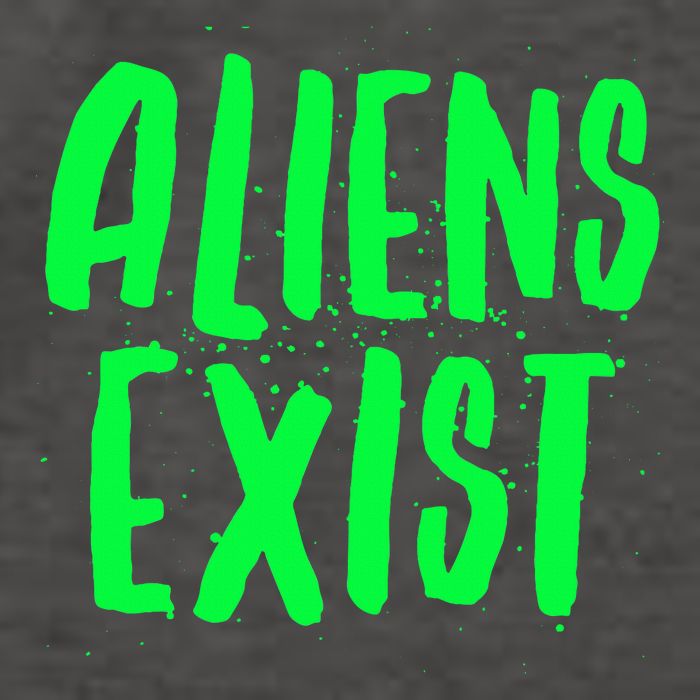 Aliens Exist Funny Alien Vector Backpack
