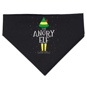 Angry Elf Family Matching Christmas Group USA-Made Doggie Bandana