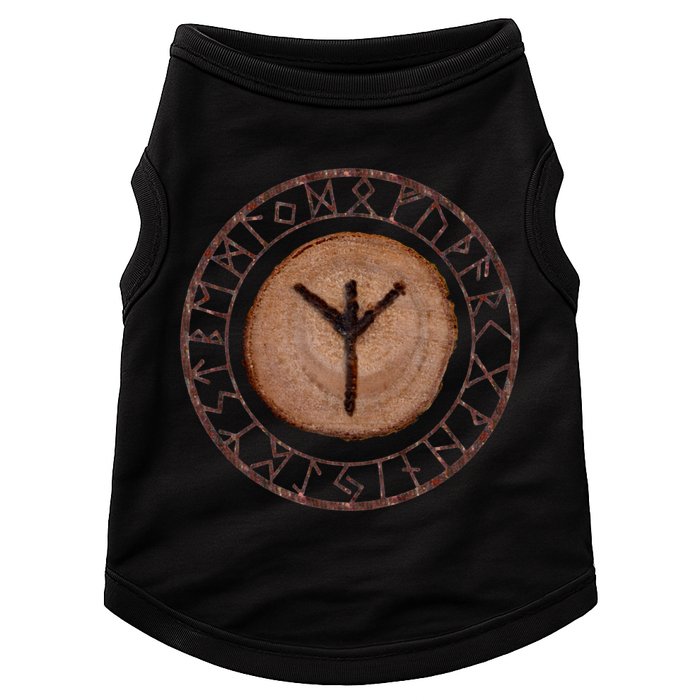 Algiz Elder Futhark Rune Doggie Tank