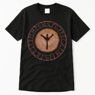 Algiz Elder Futhark Rune Tall T-Shirt