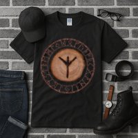 Algiz Elder Futhark Rune Tall T-Shirt