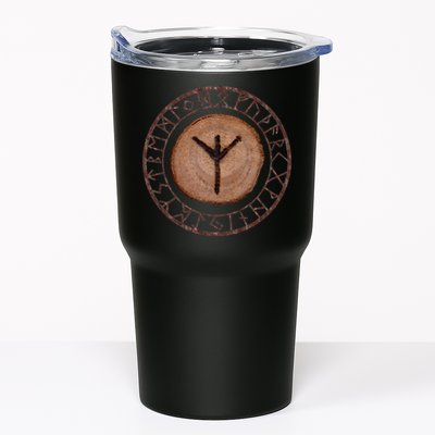 Algiz Elder Futhark Rune Tumbler