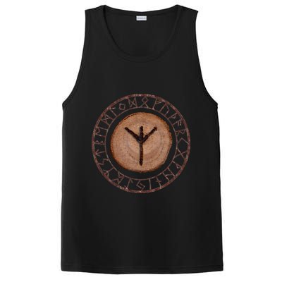 Algiz Elder Futhark Rune PosiCharge Competitor Tank