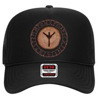 Algiz Elder Futhark Rune Trucker Hat