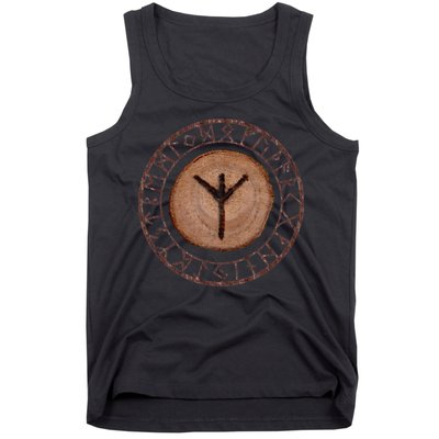 Algiz Elder Futhark Rune Tank Top